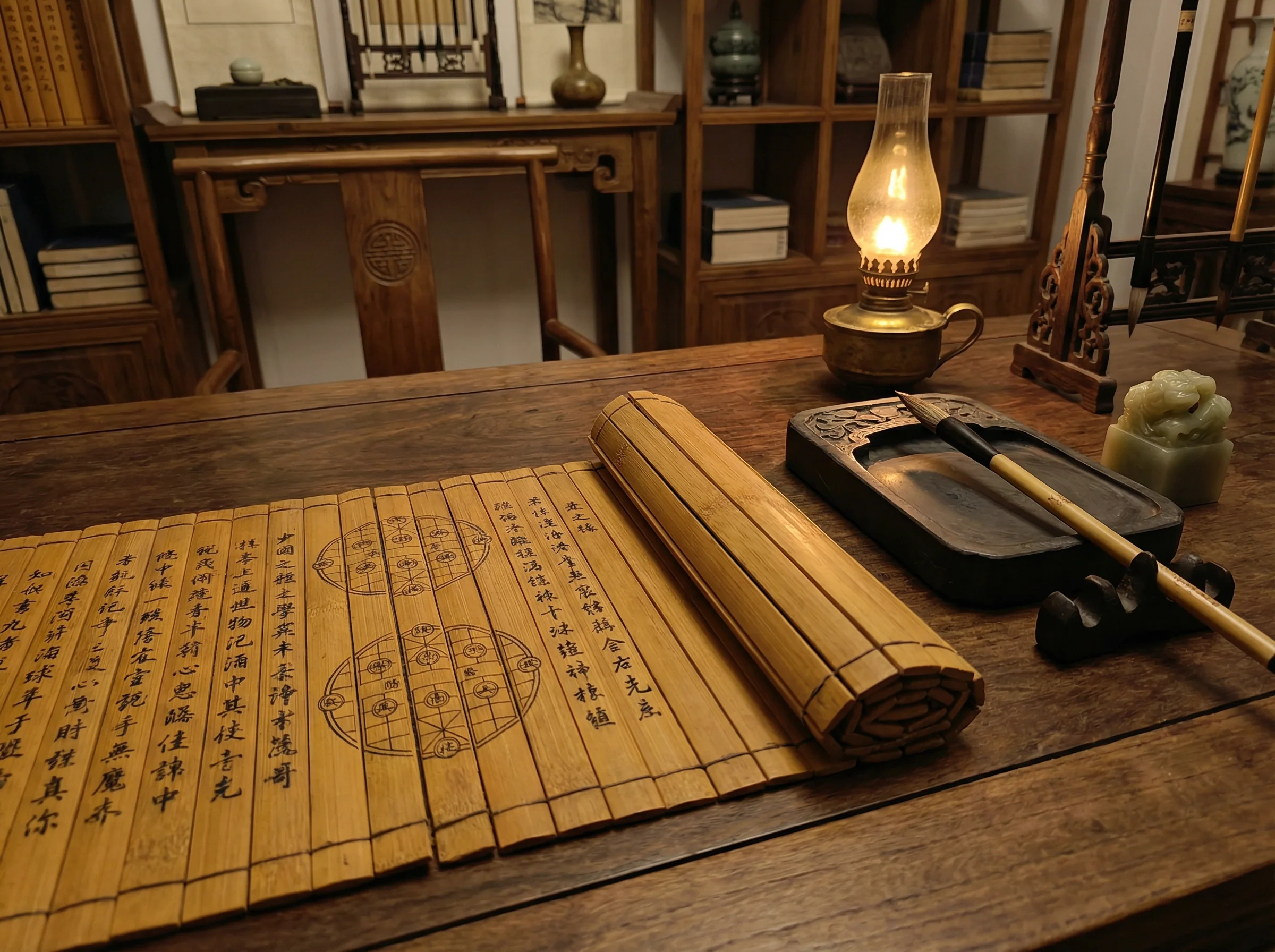 古代棋谱卷轴 - ev扑克